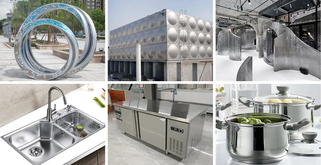 แผ่นสแตนเลส 304 O-H112 ความคลาดเคลื่อน 3% ขนาดที่กำหนดเอง 1