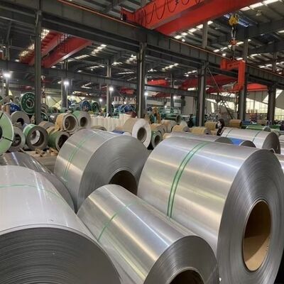 ซื้อ 0.1mm ถึง 3.0mm ความหนา Cr Coil 201 202 304 316 สแตนเลสสําหรับวัสดุก่อสร้าง การผลิตออนไลน์