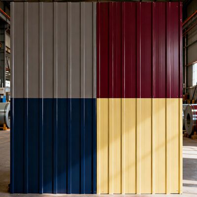 ซื้อ แผ่นเหล็กเคลือบสี PPGI PPGL JIS รับขนาดที่กำหนดเอง การผลิตออนไลน์