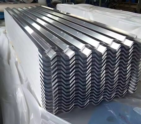 ASTM/DIN/EN/JIS Factory Price Galvanized Corrugated Sheet Width 950-1150mm 0.21-0.22mm Thickness Z30-Z40 Zinc Coating Full Hard